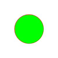 SVG example circle